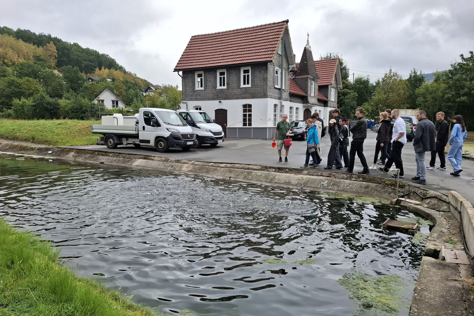 DieSterneImSauerland Besichtigung Forellenhof Rameil 1